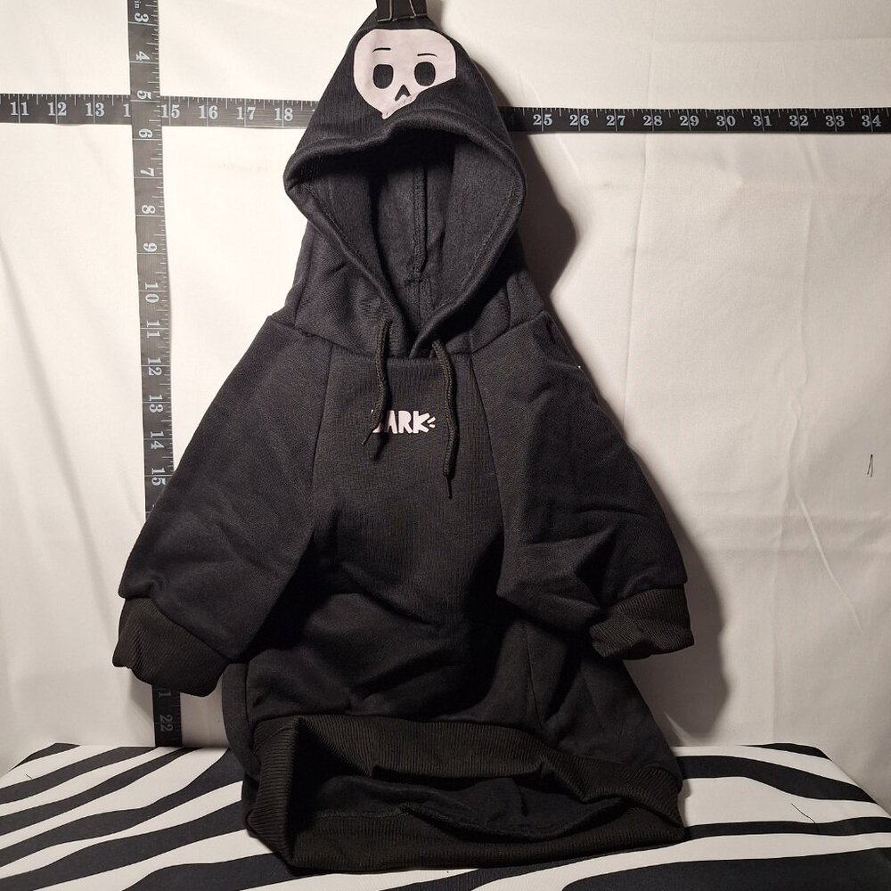 NWT Bark Skeleton Hoodie for Dogs M